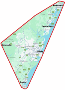 Microcement Services NSW - Areas We Serve