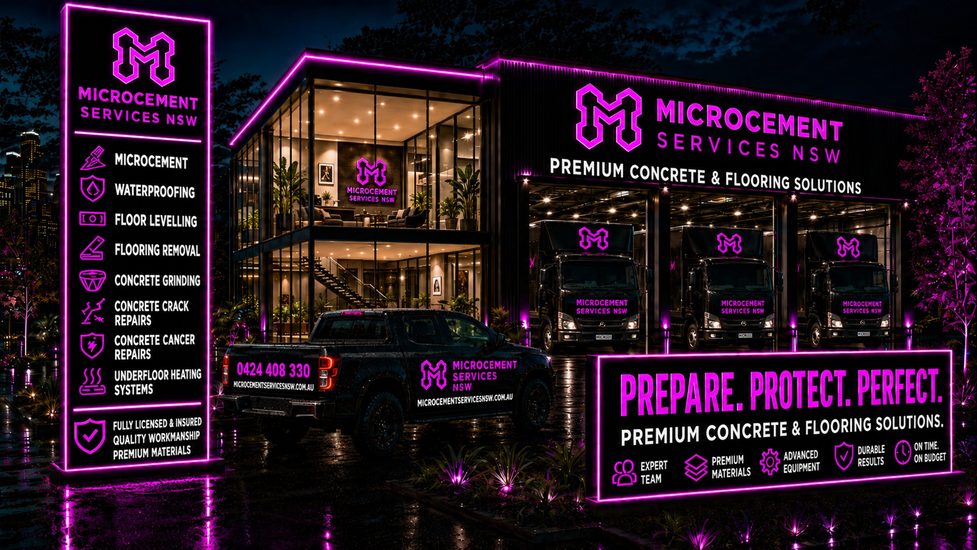 Microcement Services NSW - Locations